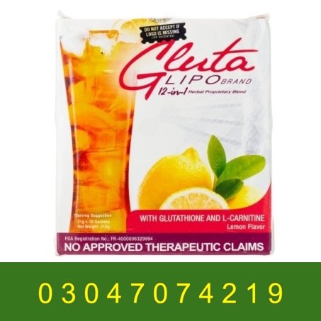 Gluta Lipo 12 in 1 In Pakistan