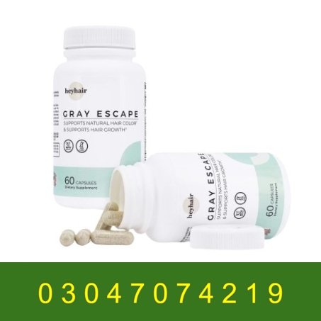 Grey Escape Capsules for Hair In Pakistan